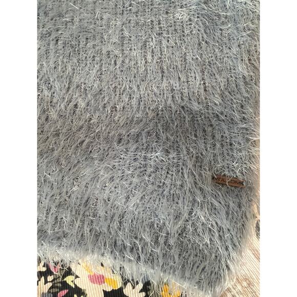 Volcom Girls Long Sleeve Knit Sweater & Flare Floral Pants Set Size 5 Dusty Blue - Picture 4 of 6